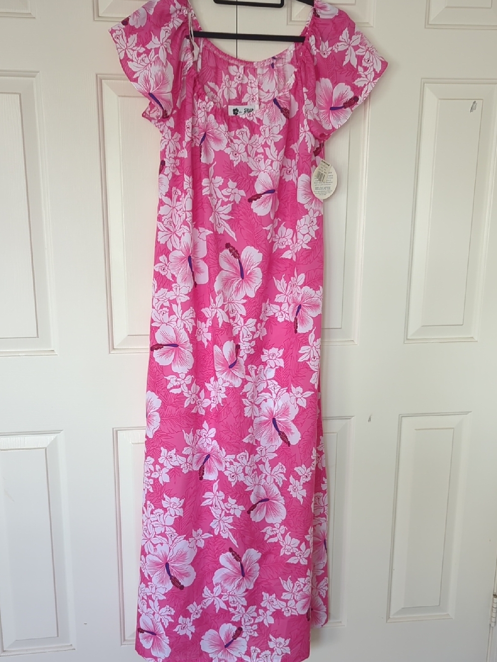 Vintage Hilo Hattie Hawaiian Dress/Mumu Size LG